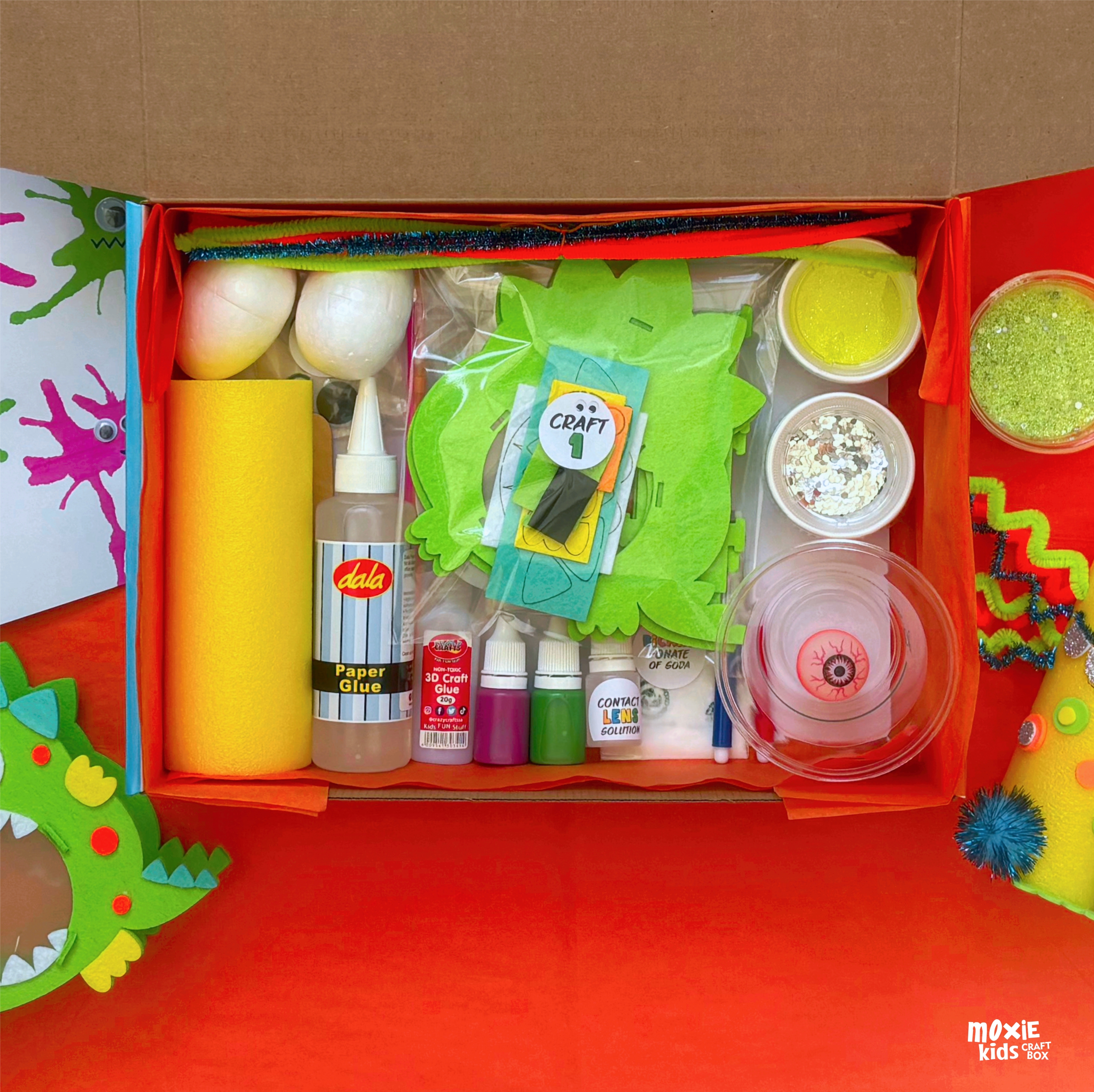 Monster Mania Craft Box