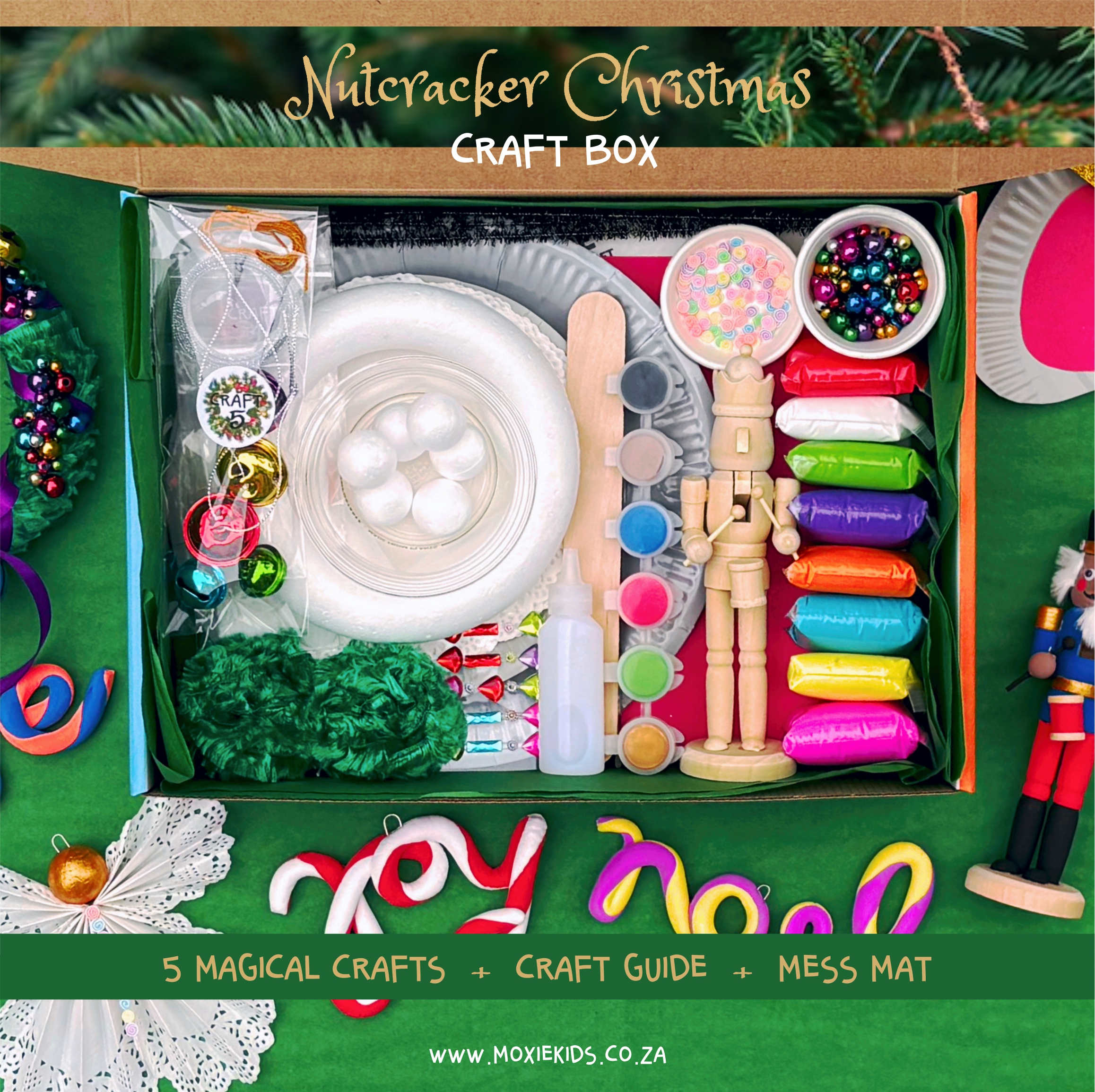 Nutcracker Christmas Craft Box